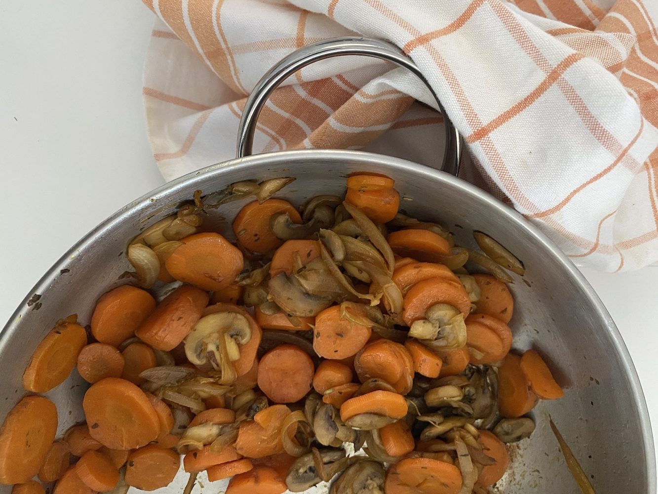 poêlé de carotte champignon